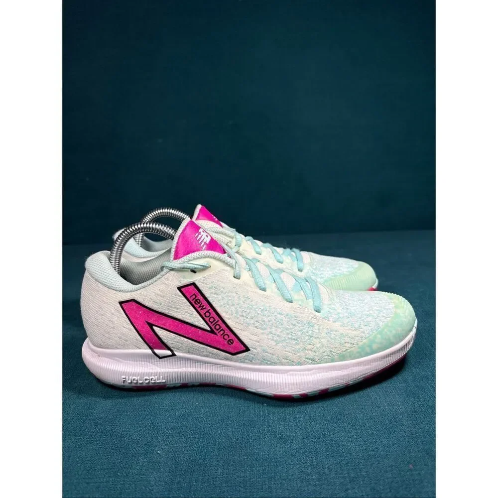 New Balance FuelCell Prism Running Shoes White Pink Women’s Size 9 Lightweight
